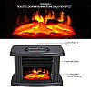 Електрическа печка-мини преносима камина, Flame Heater 1000W с ефект на огън и дистанционно управление | Декорации и Аксесоари