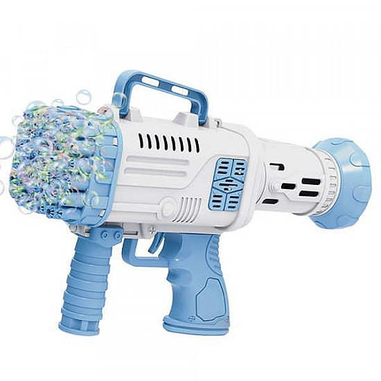 Автомат за сапунени балони 44 HOLE BUBBLE GUN BLUE | Детски Играчки