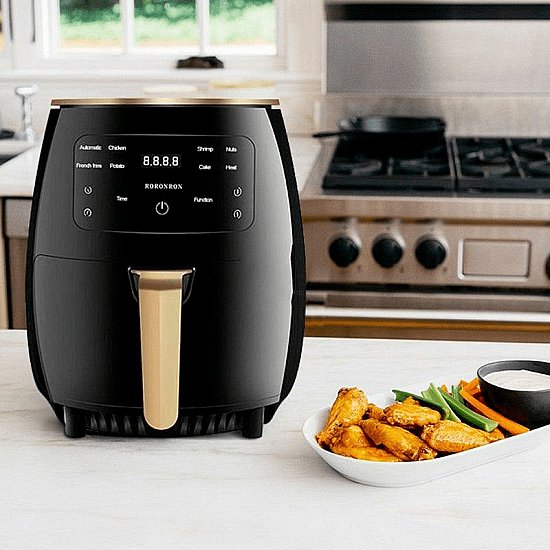 Фритюрник без мазнина Air Fryer S-18,Перфектният избор за здравословно и вкусно готвене | Домашни потреби и Органайзери