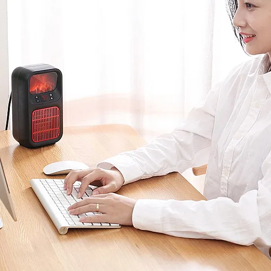 Отоплителен Уред с изкуствен пламък Warm Air Blower PH-8002 | Свободно време
