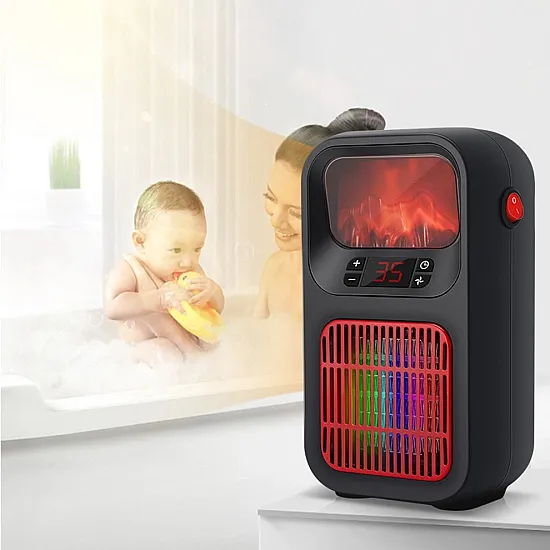 Отоплителен Уред с изкуствен пламък Warm Air Blower PH-8002 | Свободно време