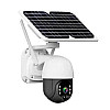 Безжична соларна WIFI камера, 3MP резолюция, микрофон, SD карта слот, бял/черен | Видео и Фото камери