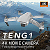 Про ДРОН F195 Pro Drone с 1080P HD с двойна камера, мини UAV за въздушна фотография с WiFi FPV, връщане с един бутон, интелигентно избягване на препя | Дронове