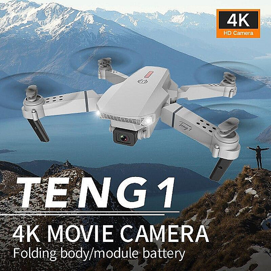 Про ДРОН F195 Pro Drone с 1080P HD с двойна камера, мини UAV за въздушна фотография с WiFi FPV, връщане с един бутон, интелигентно избягване на препя | Дронове