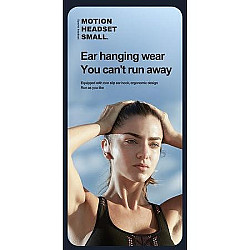 Единична Bluetooth слушалка 5.2, Спортна, Хендсфри , A1S