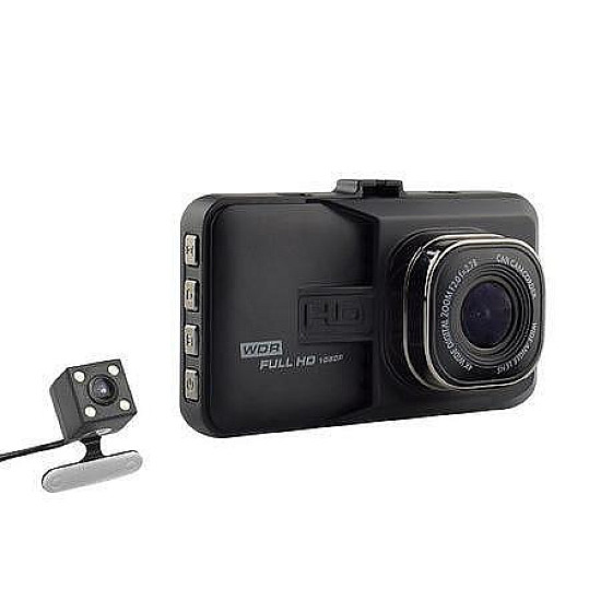 Видеорегистратор DVR с Две Камери Dual Lens - Запишете Всеки Момент с Кристална Качествена Визия и Двойна Защита | Интериор