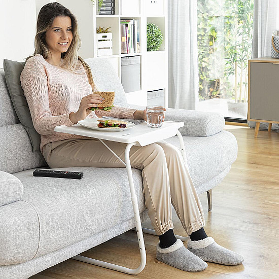 Многопозиционна помощна сгъваема маса Foldy Table InnovaGoods | Домашни потреби и Органайзери