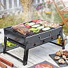 Преносимо Сгъваемо Барбекю за Въглища BearBQ InnovaGoods | Къмпинг