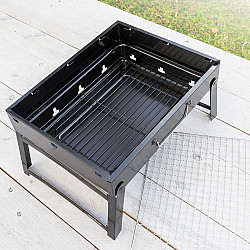 Преносимо Сгъваемо Барбекю за Въглища BearBQ InnovaGoods Преносимо Сгъваемо Барбекю за Въглища BearBQ InnovaGoods