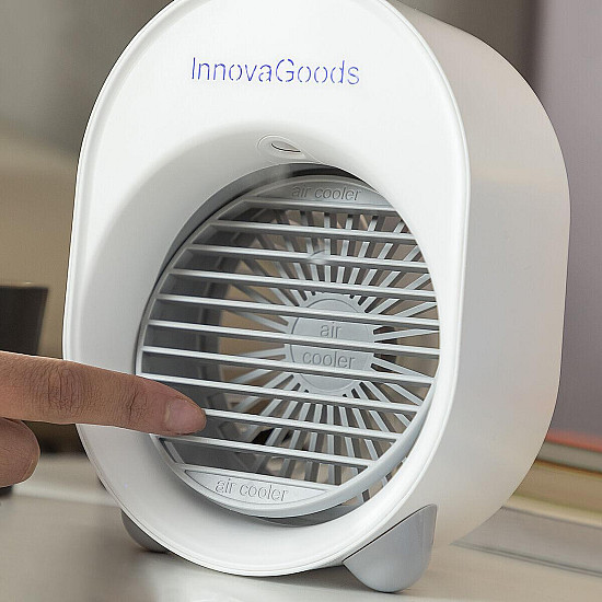 Мини Ултразвуков Охладител-Овлажнител с LED Koolizer InnovaGoods Мини Ултразвуков Охладител-Овлажнител с LED Koolizer InnovaGoods | Домашни потреби и Органайзери