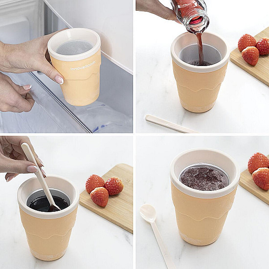 Чаша за Приготвяне на Сладоледи и Гранисадо с Рецепти Frulsh InnovaGoods | Домашни потреби и Органайзери