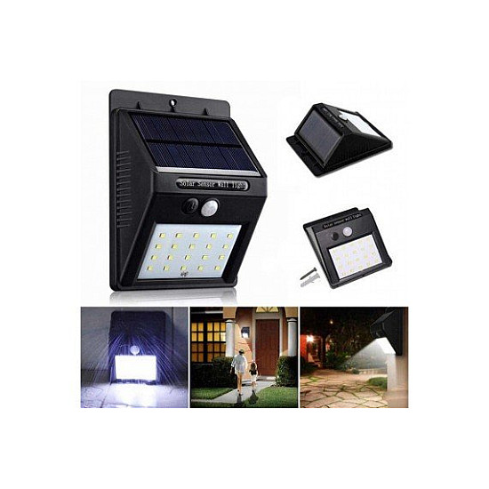 LED соларен прожектор със сензор за движение EV0299 | Осветителни тела