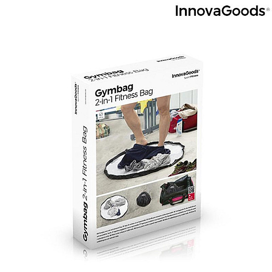 Подложка за Шкафчета и Водоустойчива Чанта 2 в 1 Gymbag InnovaGoods | Спорт