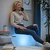 Надуваемо Кресло с Многоцветна LED Светлина и Дистанционно Управление Pulight InnovaGoods Надуваемо Кресло с Многоцветна LED Светлина и Дистанционно Управление Pulight InnovaGoods | Надуваеми продукти