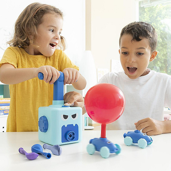 Играчка за Изстрелване на Коли и Балони 2 в 1 Coyloon InnovaGoods | Детски Играчки
