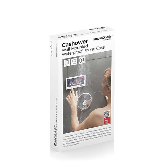 Водоустойчив Калъф за Стена за Смартфон Cashower InnovaGoods | Тв Бокс и Аксесоари