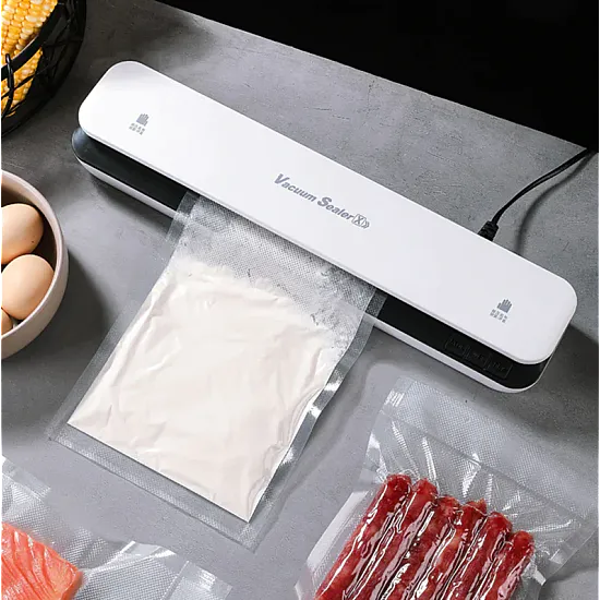 Mашина за вакуумиране на храна и хранителни Продукти Vacuum Sealer X + подарък 10бр. плика | Домашни потреби и Органайзери