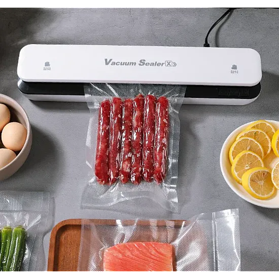 Mашина за вакуумиране на храна и хранителни Продукти Vacuum Sealer X + подарък 10бр. плика | Домашни потреби и Органайзери