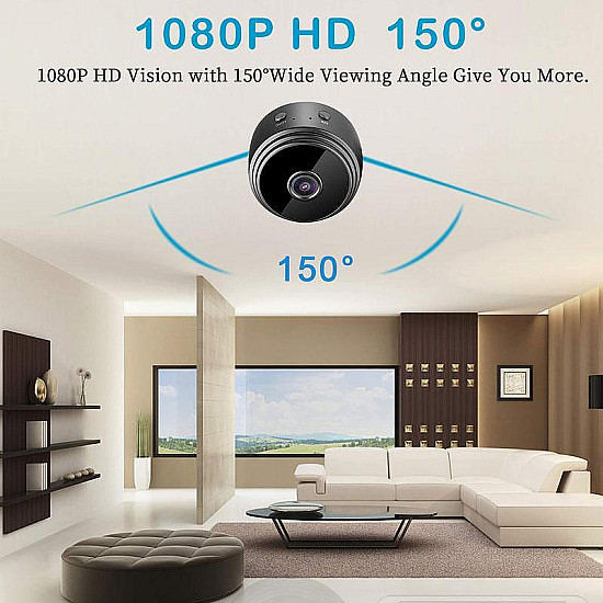 A9 Wifi мини камера с батерия 1080P HD A9 Wifi мини камера с батерия 1080P HD | Аксесоари