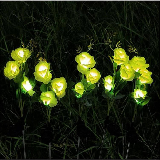 Декоративна Led соларна Лампа “ Роза” 1+1 GRATIS | Осветителни тела