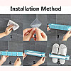 Стенен органайзер за обувки, 3в1 - Bathroom Slippers Rack | Домашни потреби и Органайзери