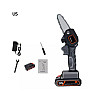 4 Инчов Електрически ръчен трион Chainsaw с акумулаторна батерия 24V - Удобство и мощност в едно | Декорации и Аксесоари