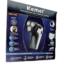Kemei KM-1009 Акумулаторна Самобръсначка: Прецизност и Удобство за Безупречен Външен Вид