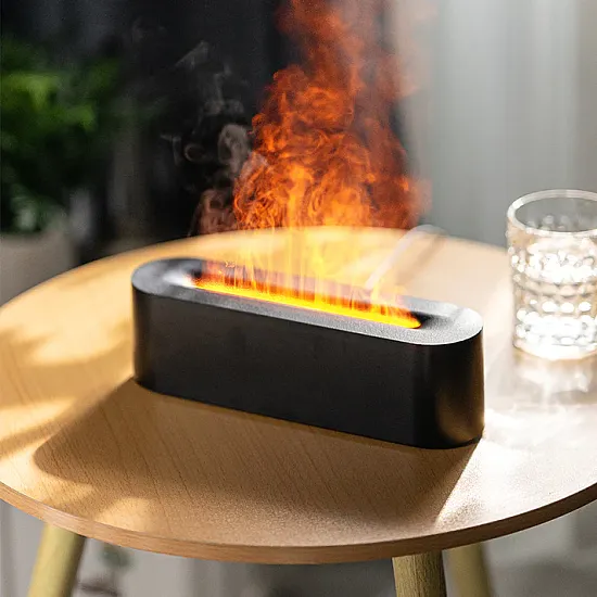 Арома Дифузер и Овлажнител FIRE 709 с RGB Светлинен Ефект - Подарете Си Релаксация и Хармония с Аромат и Цвят | Свободно време