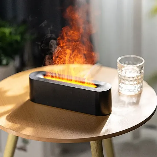 Арома Дифузер и Овлажнител FIRE 709 с RGB Светлинен Ефект - Подарете Си Релаксация и Хармония с Аромат и Цвят | Свободно време