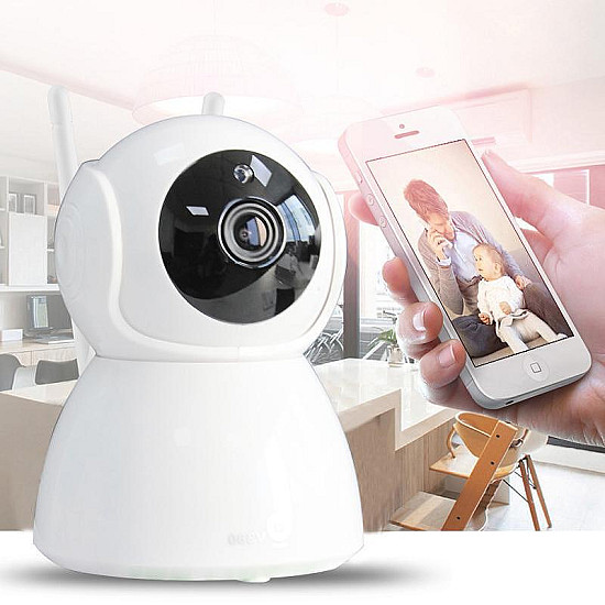 Вътрешна WiFi Камера Q9 - 3MPX Резолюция, Микрофон и Прецизно Проследяване на Движение - Осигурете Сигурността на Вашия Дом | Видео и Фото камери