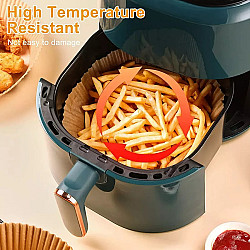 Незалепващи Хартиени Подложки за Air Fryer, Комплект от 50бр 