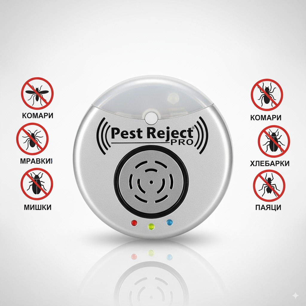 Pest Reject Pro електрически уред за прогонване на вредители